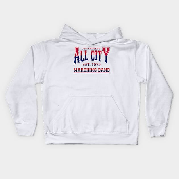 All City Marching Band Kids Hoodie by Barcenas Sourcing Group, Inc.